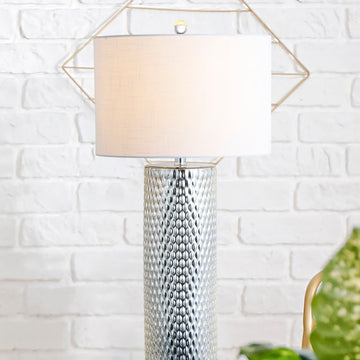Isabella 30" Glass LED Table Lamp - JONATHAN Y